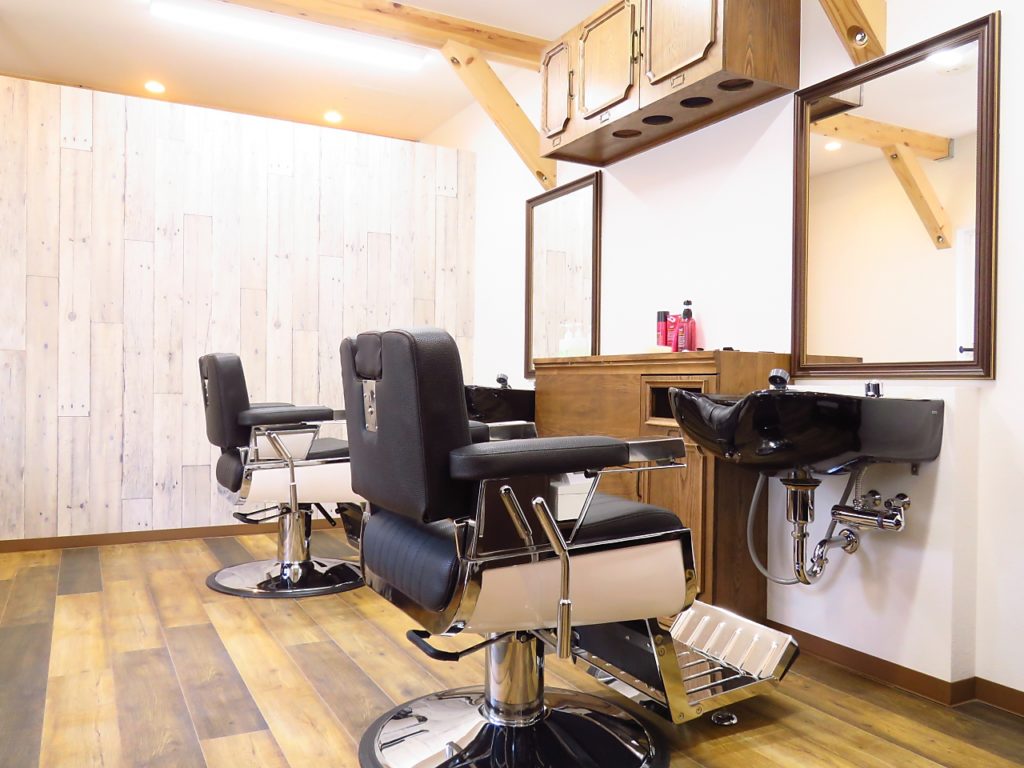Solis Barberの店内写真