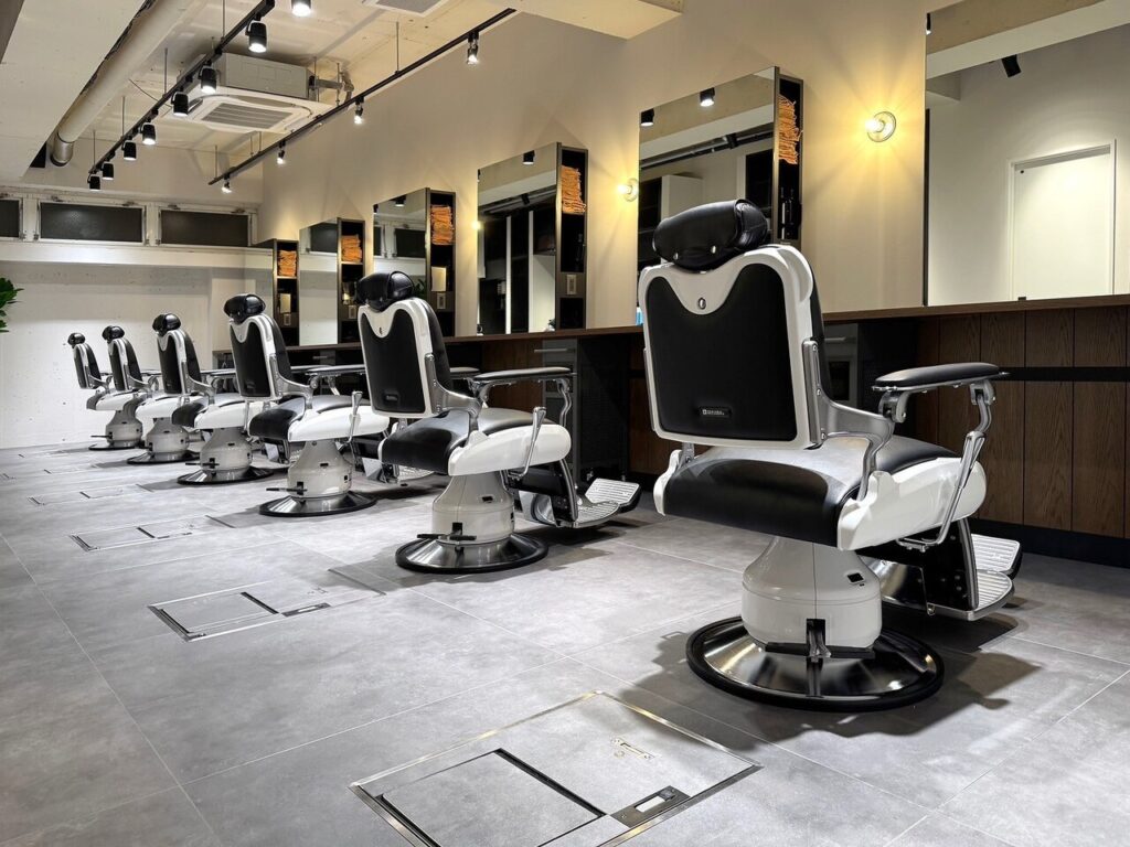FREAK BARBER SHOP河原町三条店の店内写真