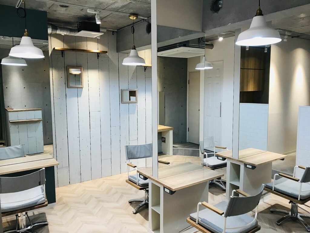 ameHAIR大宮店の店内写真