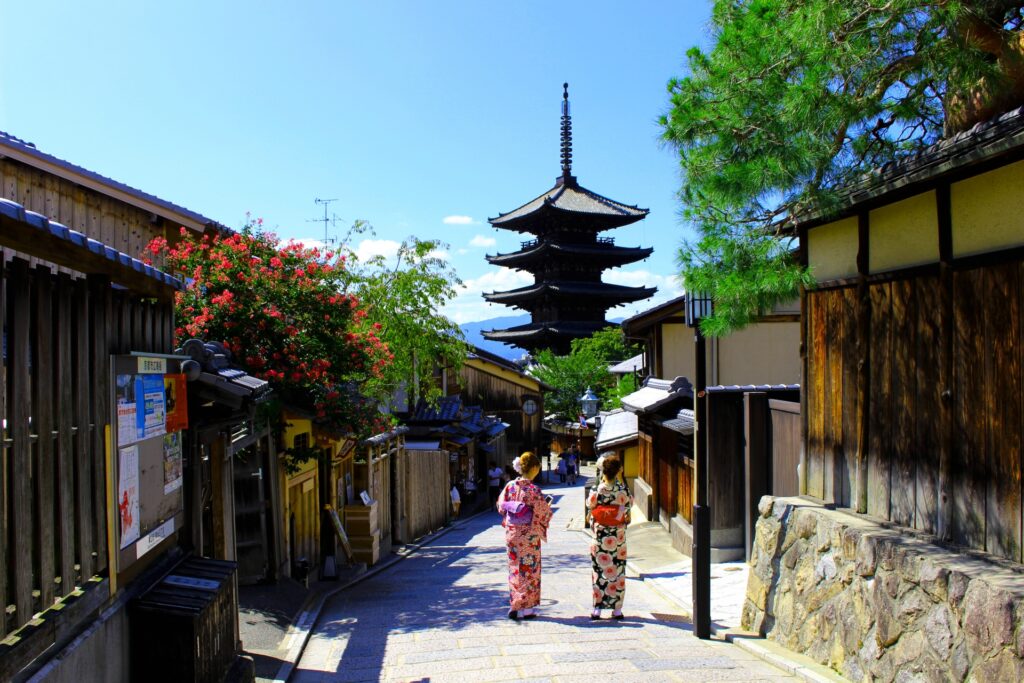 京都市の街の風景写真