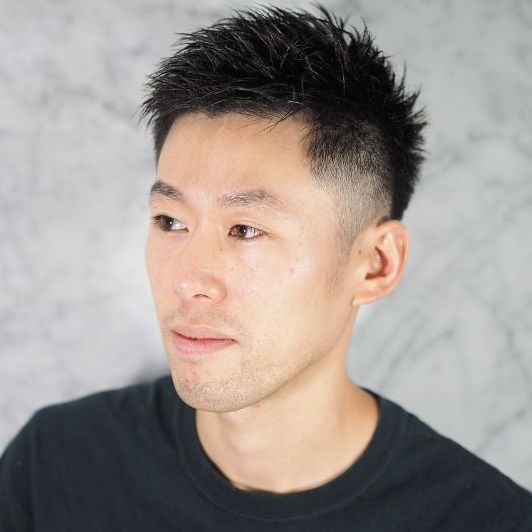 セブンズのナチュラルフェードスタイルの写真