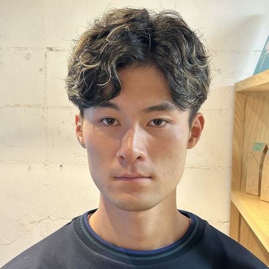 ROSIERの束感パーマスタイル