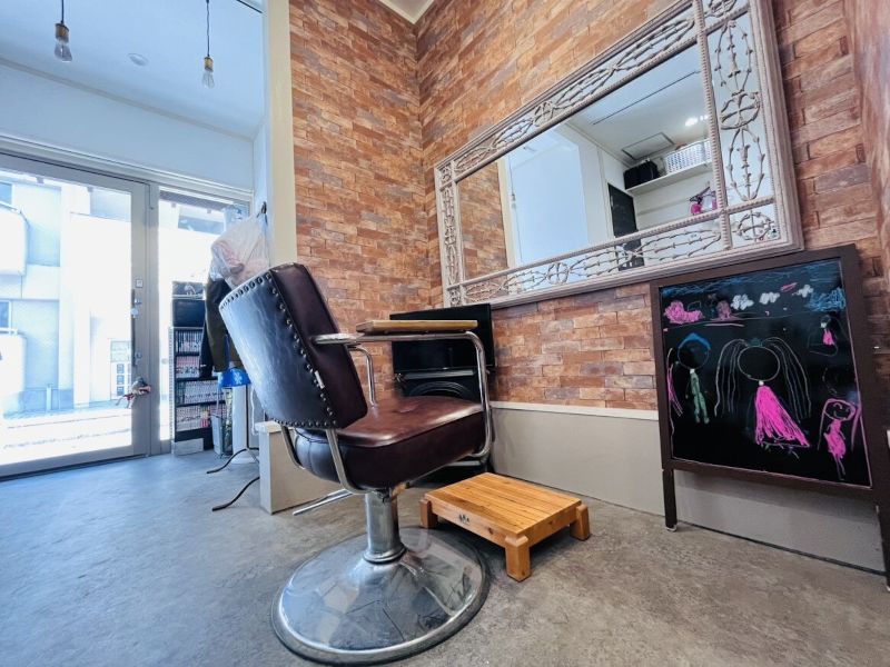 hair atelier da pie'ceの店内写真