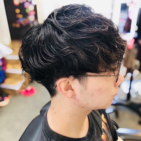 hair atelier da pie'ceのマッシュスタイル