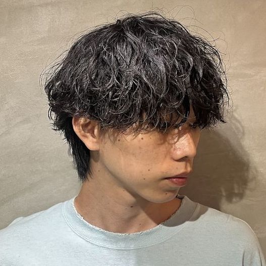 シャビツダヌマ マッシュ×ツイストスパイラルパーマスタイル