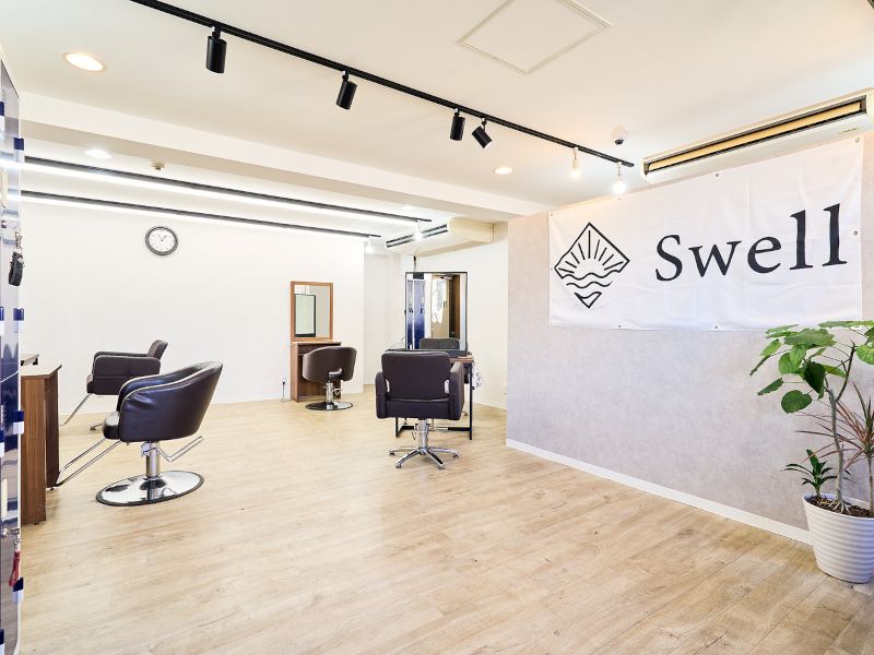 Men's salon Swell 津田沼店の店内の写真