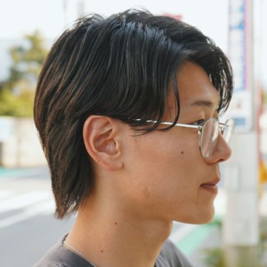tornareのセンターパートスタイル