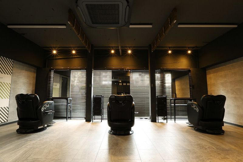 BARBER-BARの店内写真