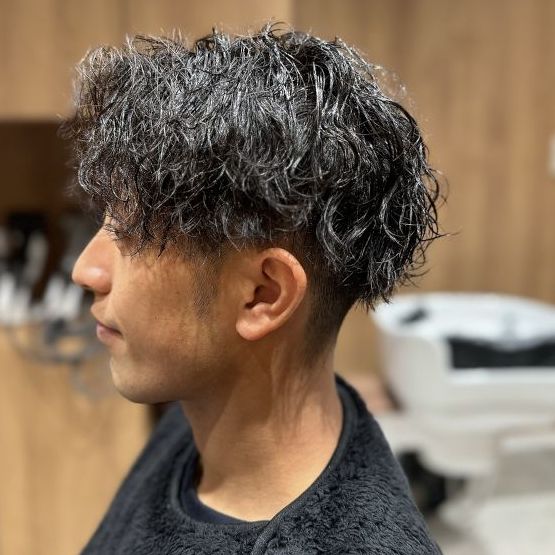 men's  salon Huu 北浦和のメンズパーマのスタイル写真