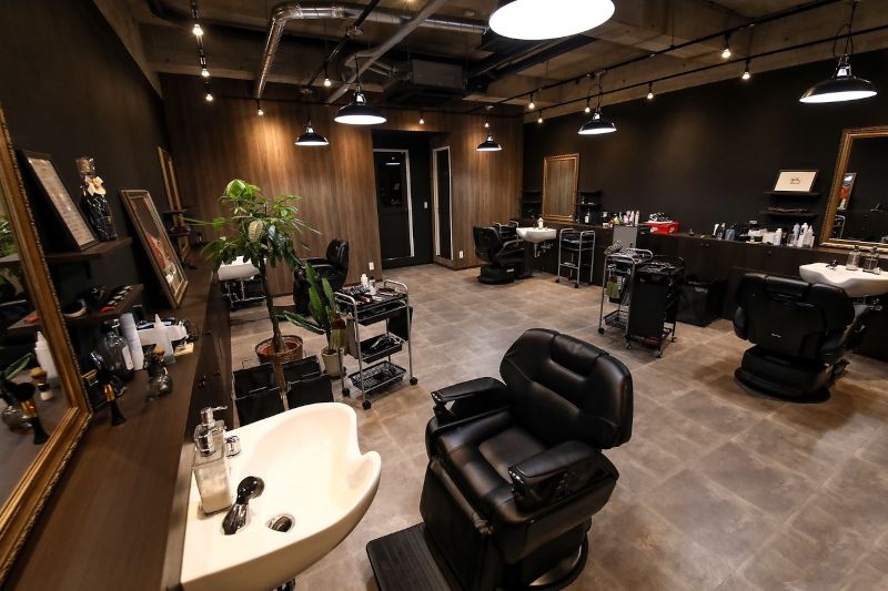 THREEMAN'S BARBER CLUBの店内写真