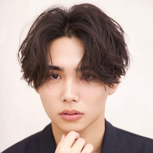 LUCEY川越のセンターパートスタイル