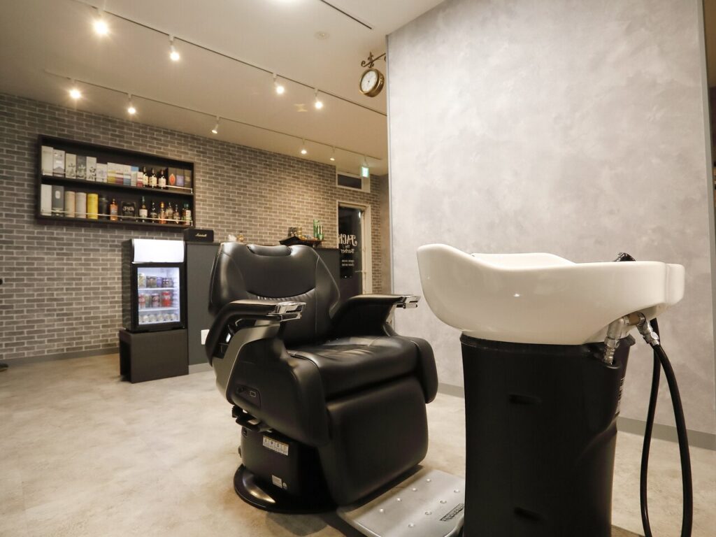 ジャック　ザ　バーバーの店内写真